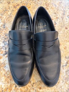Allen Edmonds Black Leather Penny Loafers